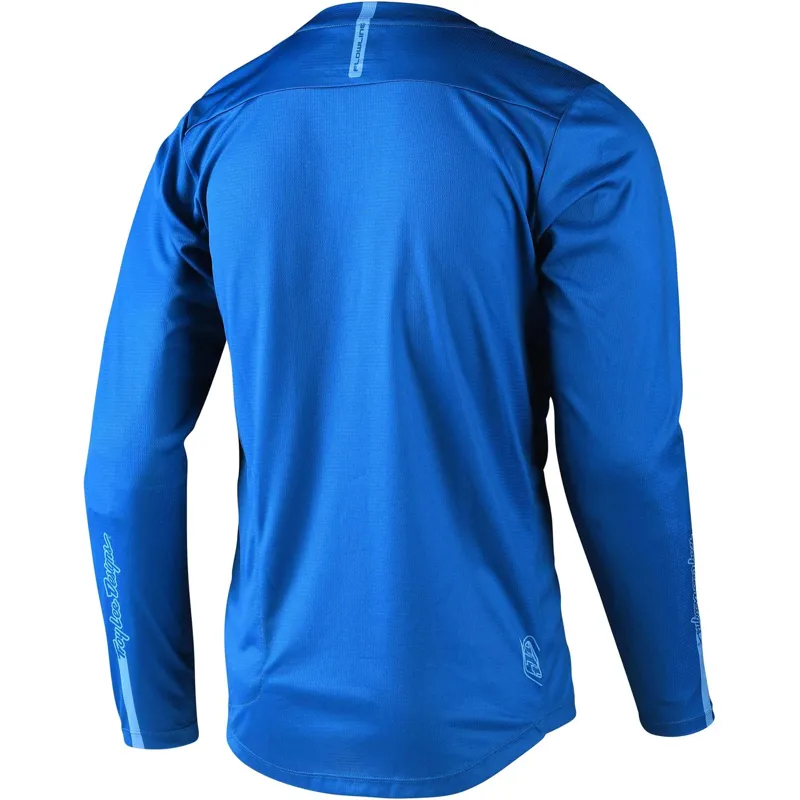 Troy Lee Designs Flowline LS MTB Jersey Slate Blue-1